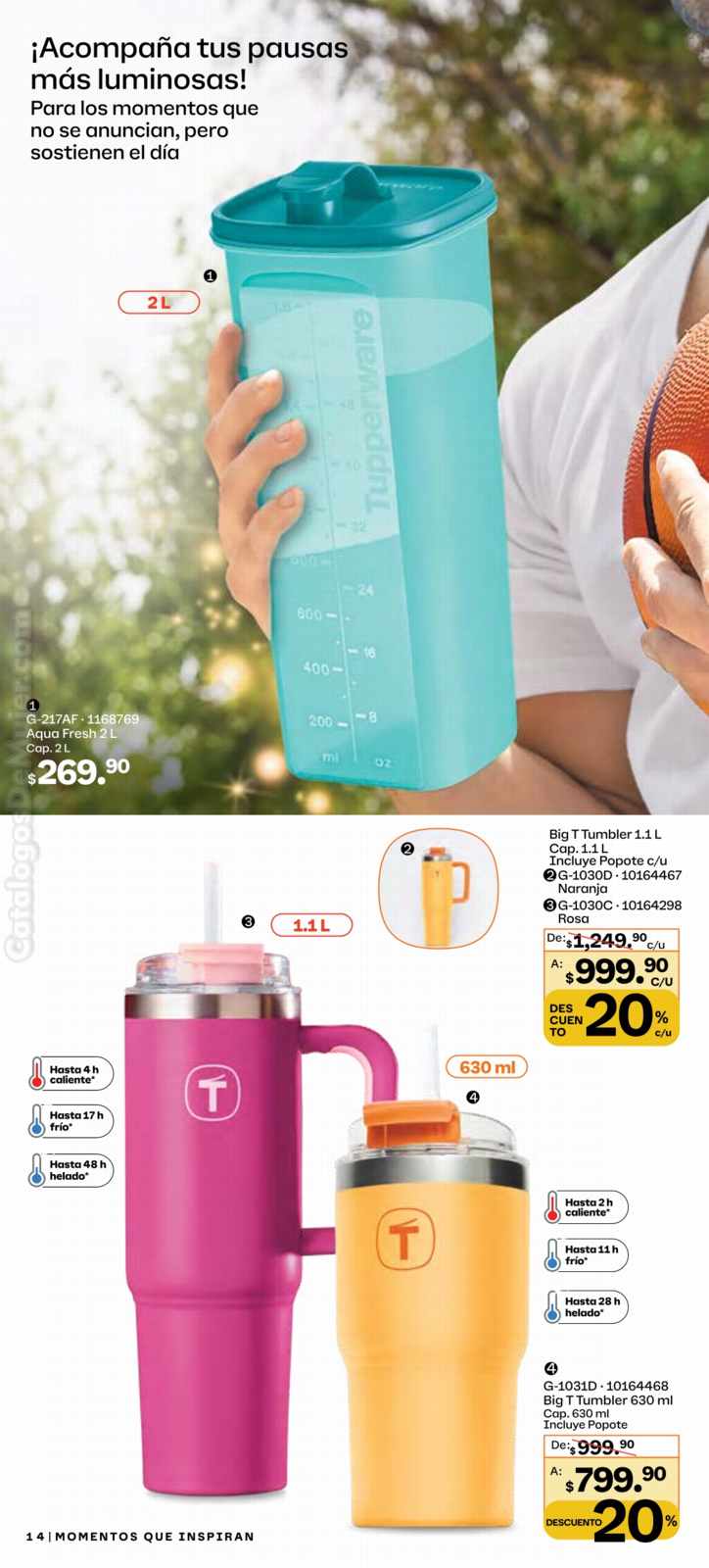 Catálogo TUPPERWARE - Campaña 1 (Enero 2026) - Online + PDF. [mx-catálogos]