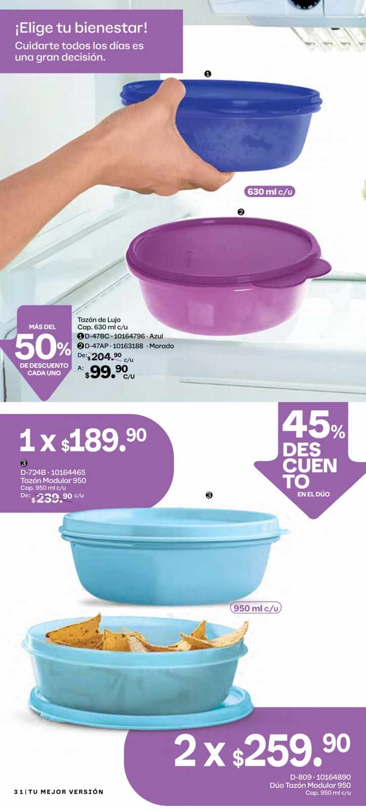 Catálogo TUPPERWARE - Campaña 1 (Enero 2026) - Online + PDF. [mx-catálogos]