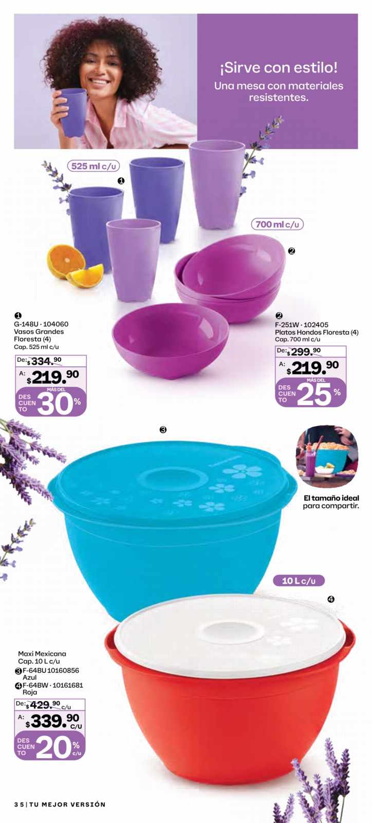 Catálogo TUPPERWARE - Campaña 1 (Enero 2026) - Online + PDF. [mx-catálogos]