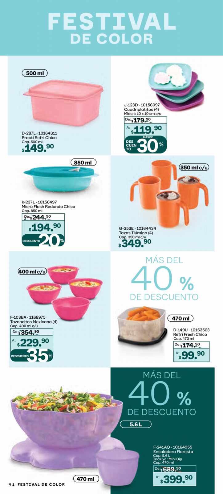 Catálogo TUPPERWARE - Campaña 1 (Enero 2026) - Online + PDF. [mx-catálogos]