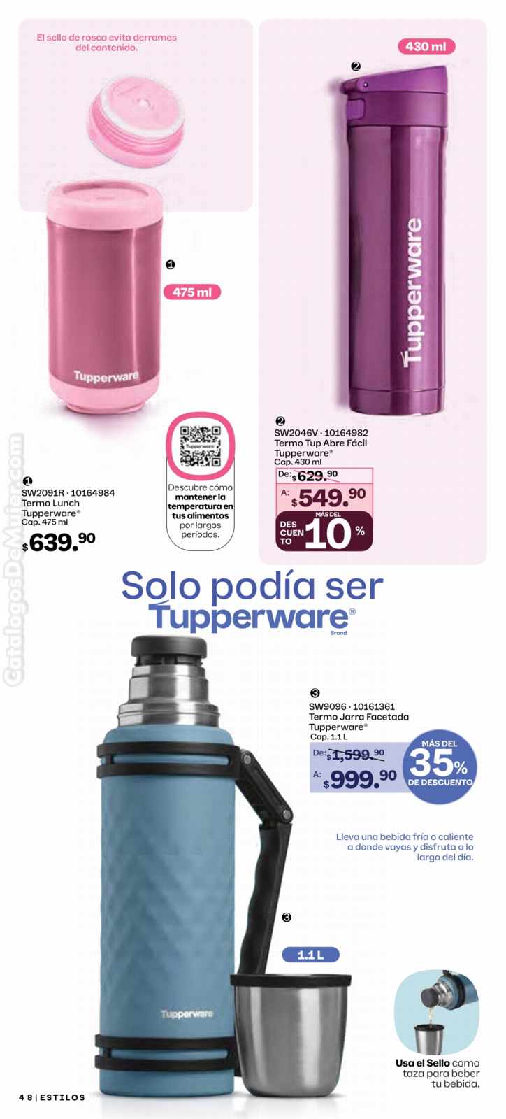 Catálogo TUPPERWARE - Campaña 1 (Enero 2026) - Online + PDF. [mx-catálogos]