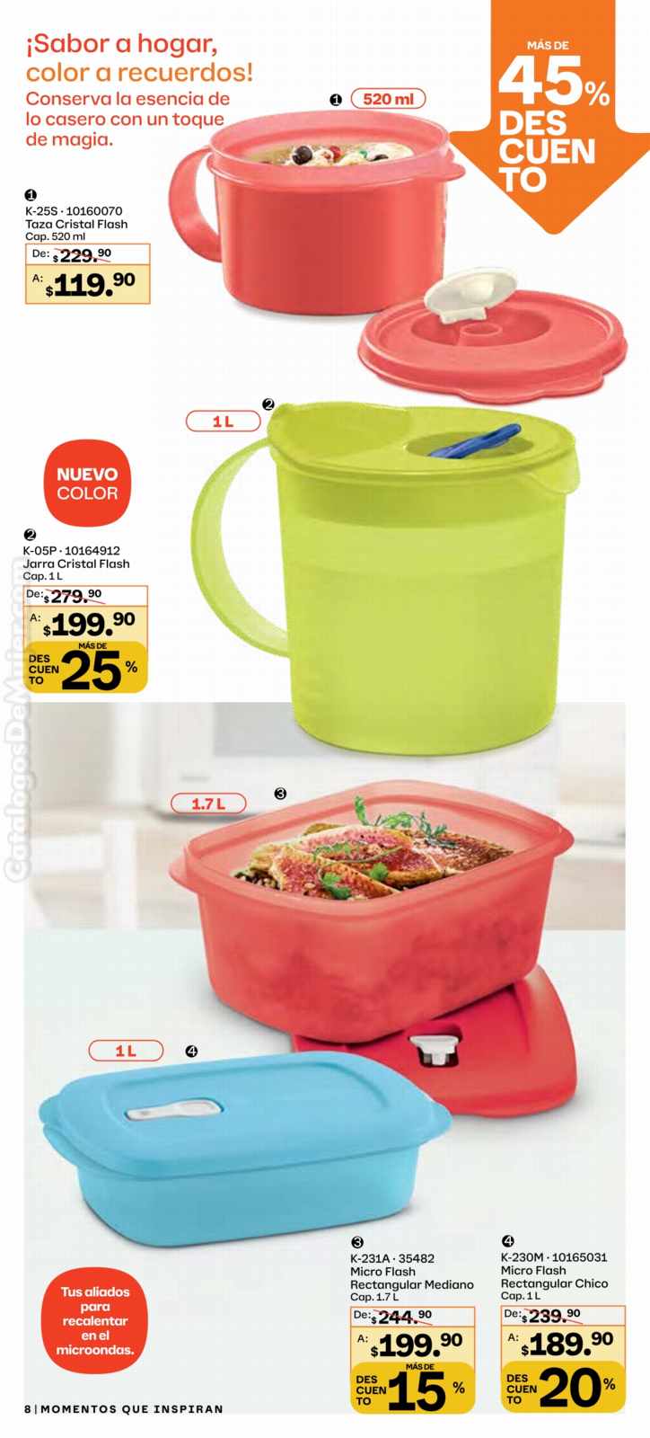 Catálogo TUPPERWARE - Campaña 1 (Enero 2026) - Online + PDF. [mx-catálogos]