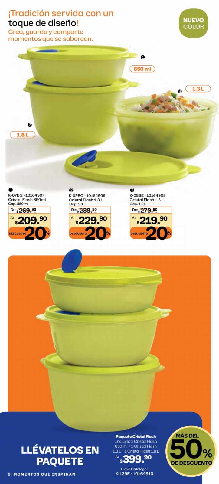 Catálogo TUPPERWARE - Campaña 1 (Enero 2026) - Online + PDF. [mx-catálogos]
